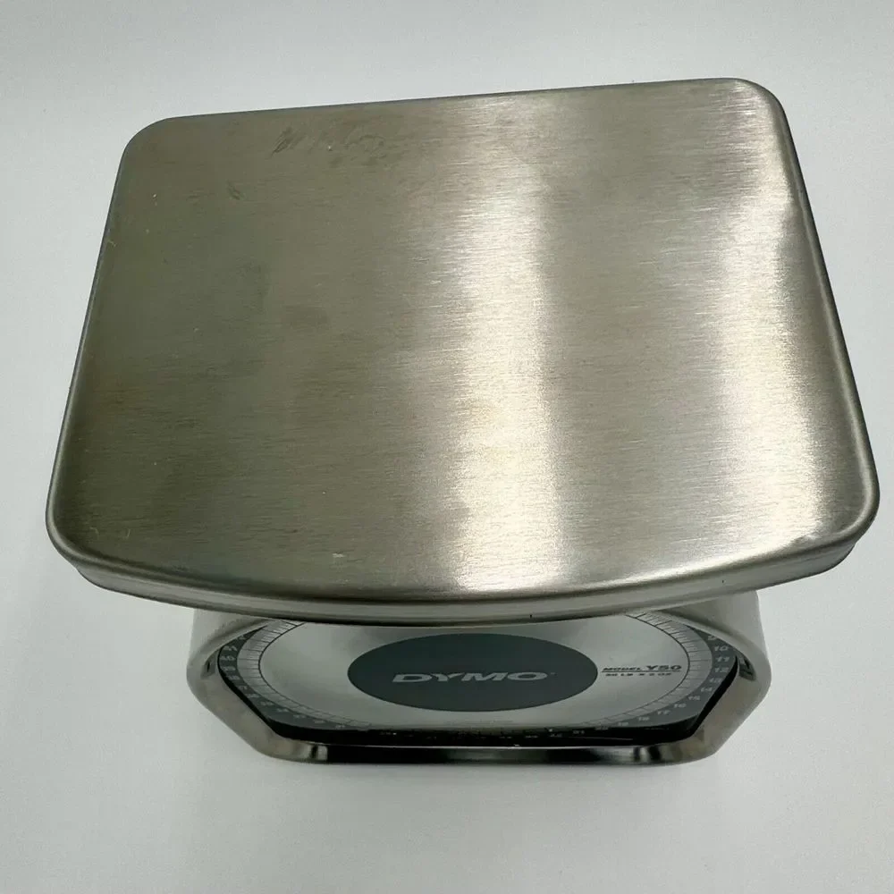 Dymo Model Y50 50lb Dial Scale/Desktop/Shipping works perfect Nently used